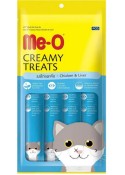 ME O CREAMY CHICKEN AND LIVER CAT TREATS 60GM